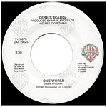 DIRE STRAITS - WALK OF LIFE | 7'' SINGLE USADO