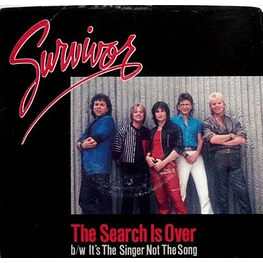 SURVIVOR - THE SEARCH IS OVER | 7'' SINGLE USADO