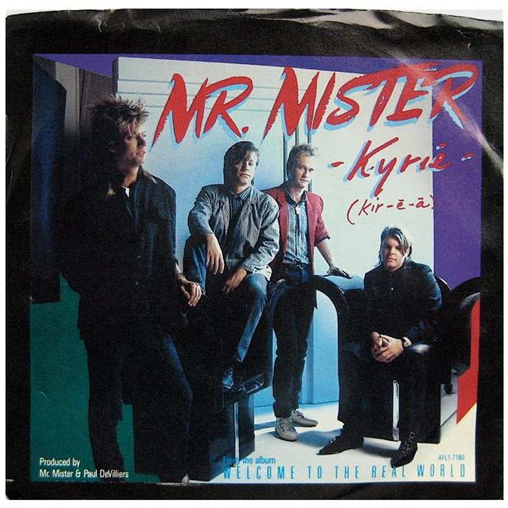 MR. MISTER - KYRIE | 7'' SINGLE USADO