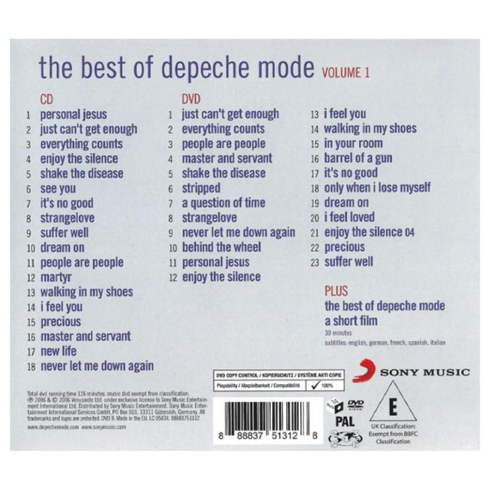 DEPECHE MODE - BEST OF VOL.1 (CD+DVD) | CD