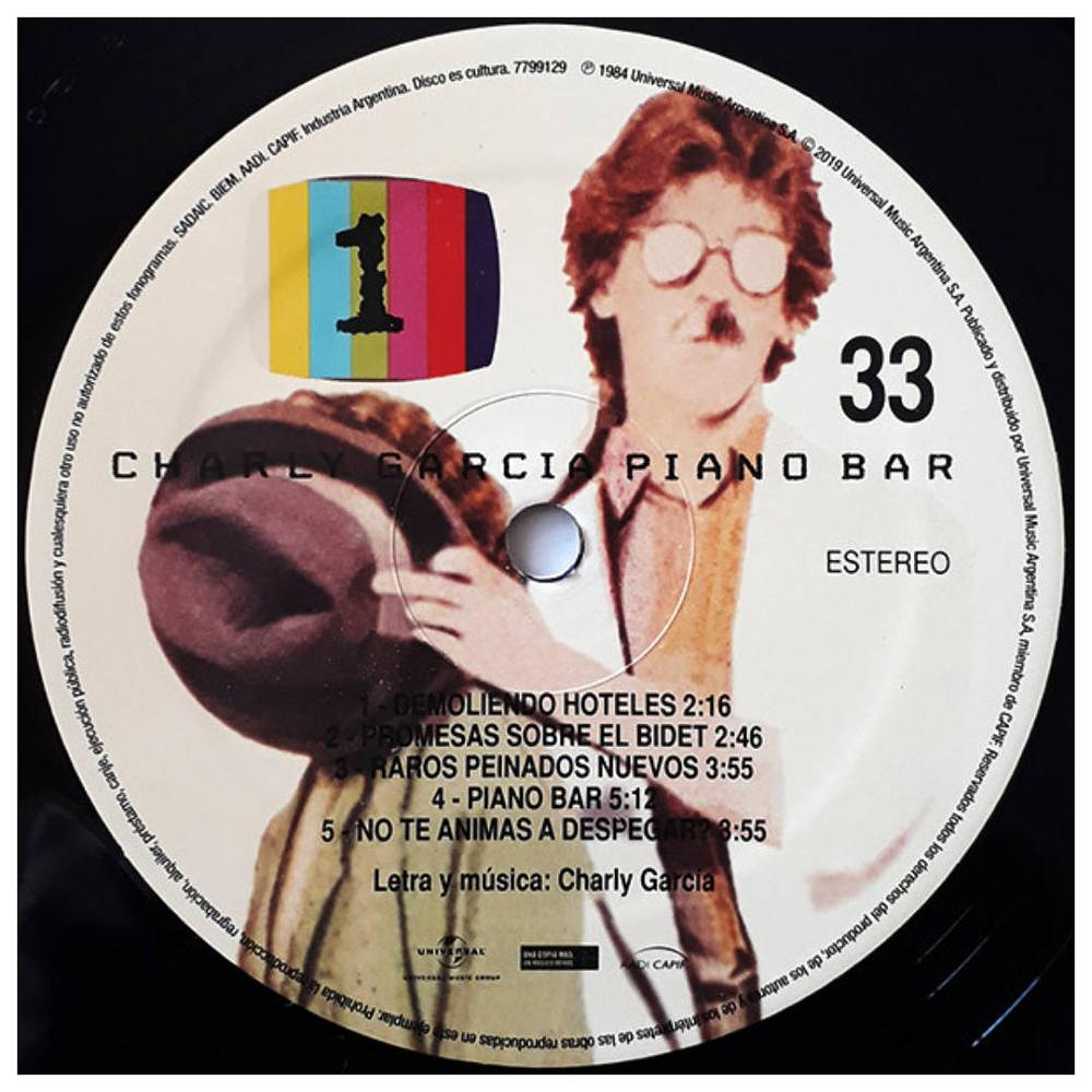 CHARLY GARCIA - PIANO BAR  |  VINILO 