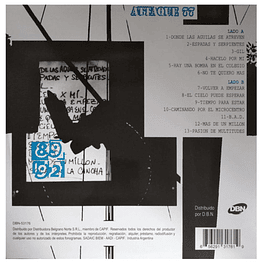 ATTAQUE 77 - 89/92 |  VINILO 