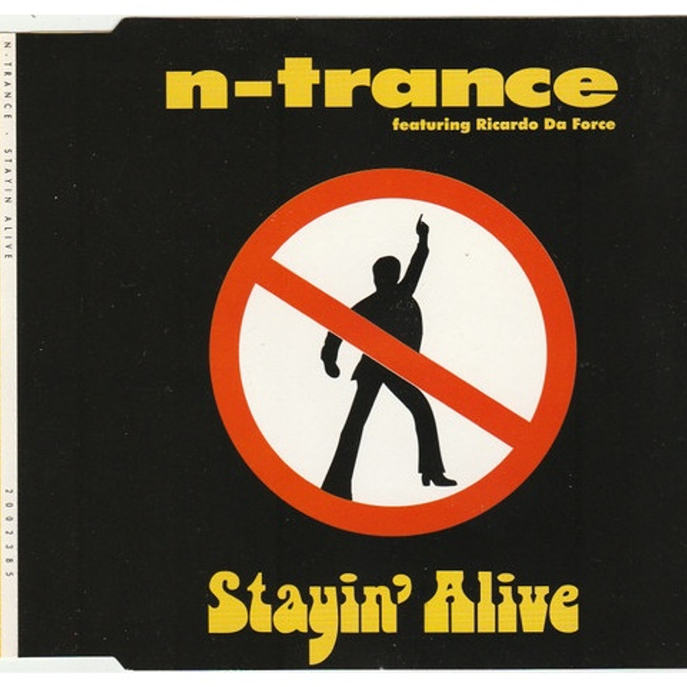 N-TRANCE - STAYIN ALIVE | CD SINGLE USADO