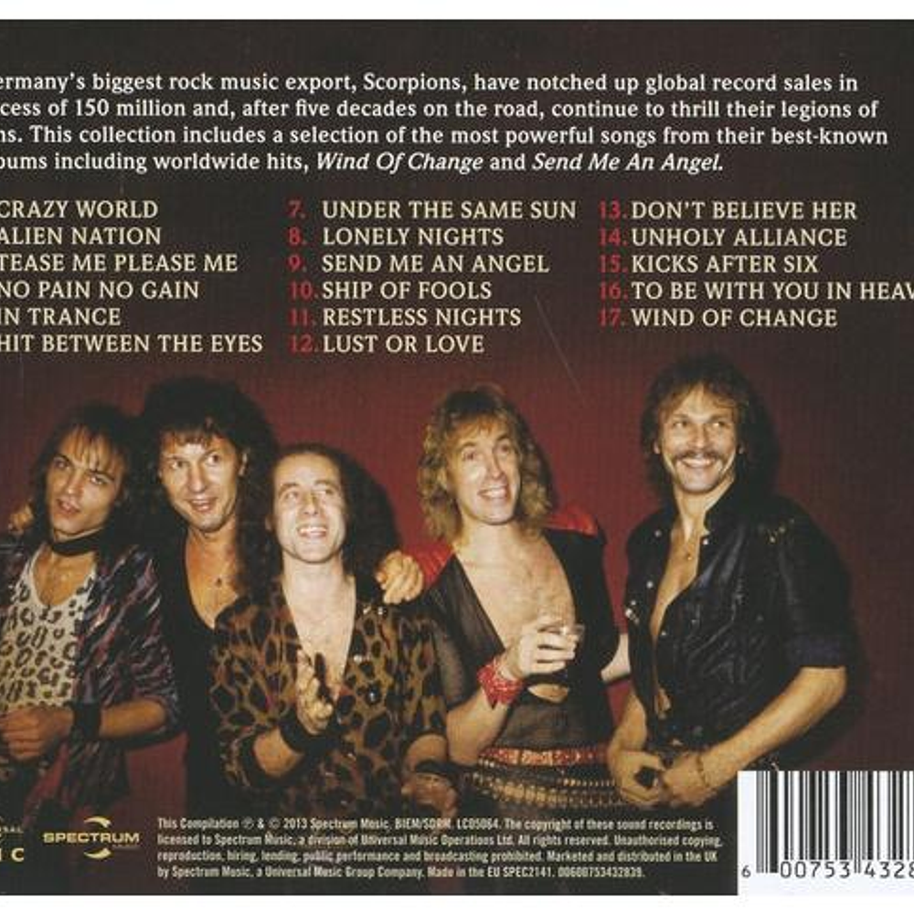 SCORPIONS - WIND OF CHANGE: BEST OF | CD