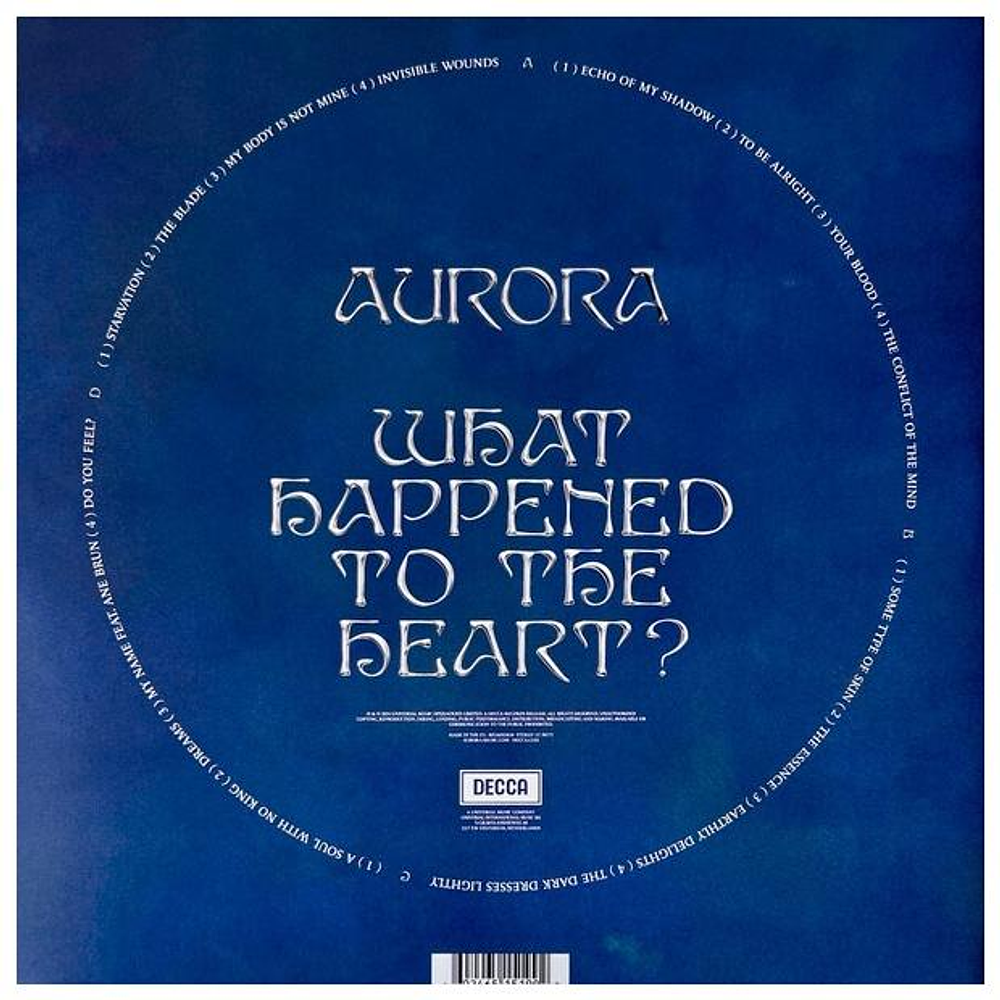 AURORA - WHAT HAPPENED TO THE HEART (2LP) | VINILO