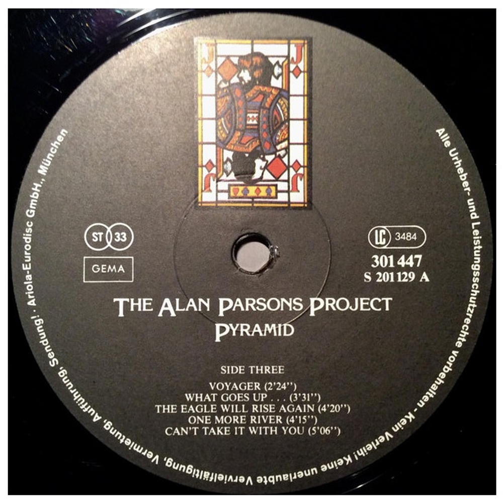 ALAN PARSONS PROJECT - I ROBOT-PYRAMID-EVE-THE TURN OF A FRIENDLY CARD (4 LP BOX SET)(ORIGINAL ALBUM) | VINILO USADO