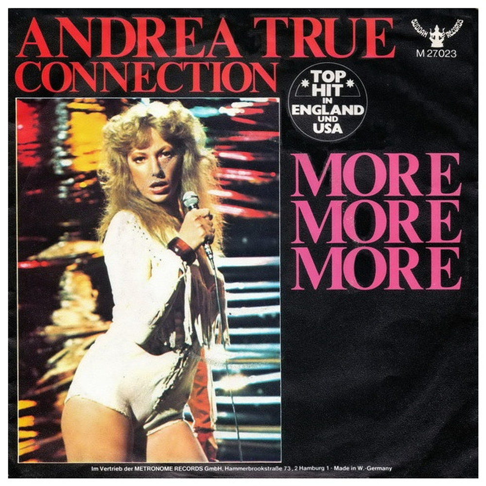 ANDREA TRUE CONNECTION - MORE MORE MORE | 7" SINGLE USADO