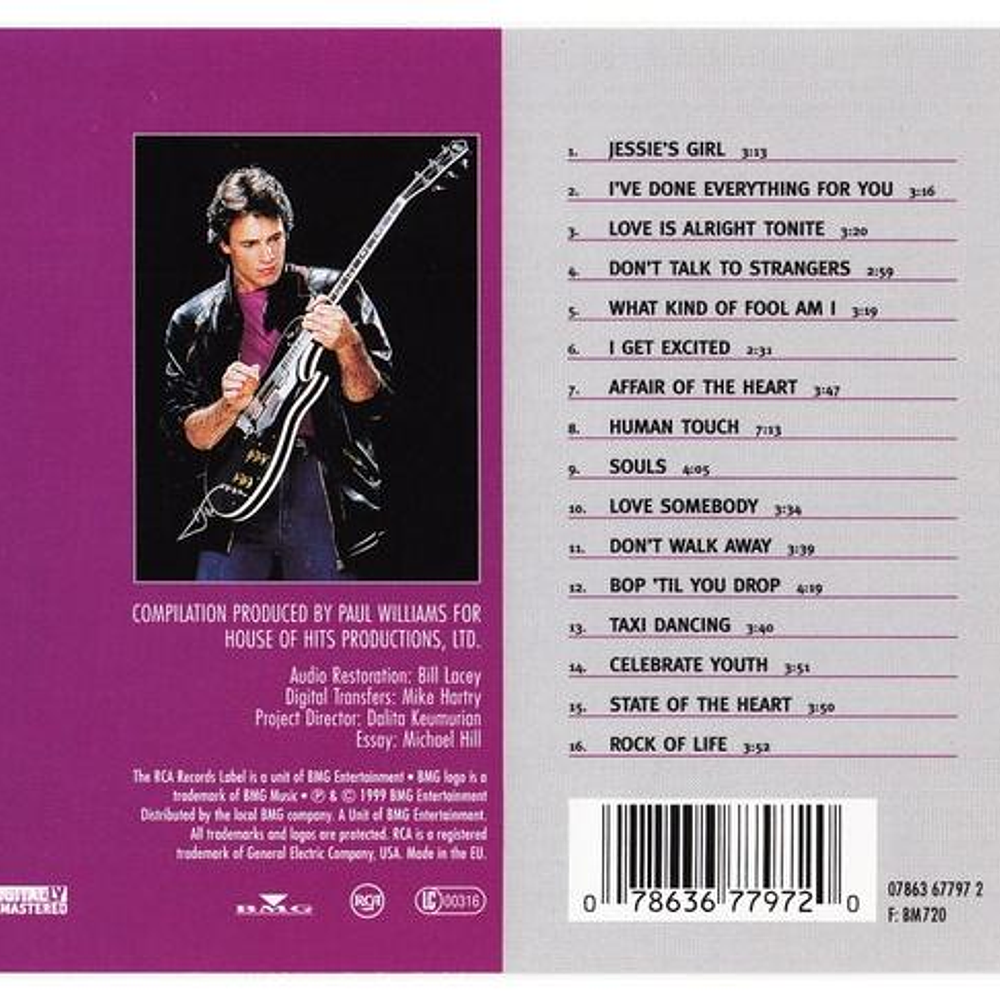 RICK SPRINGFIELD - THE BEST OF | CD