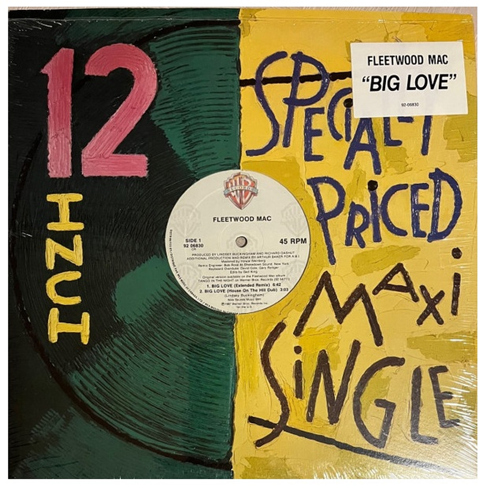 FLEETWOOD MAC - BIG LOVE | 12" MAXI SINGLE VINILO USADO