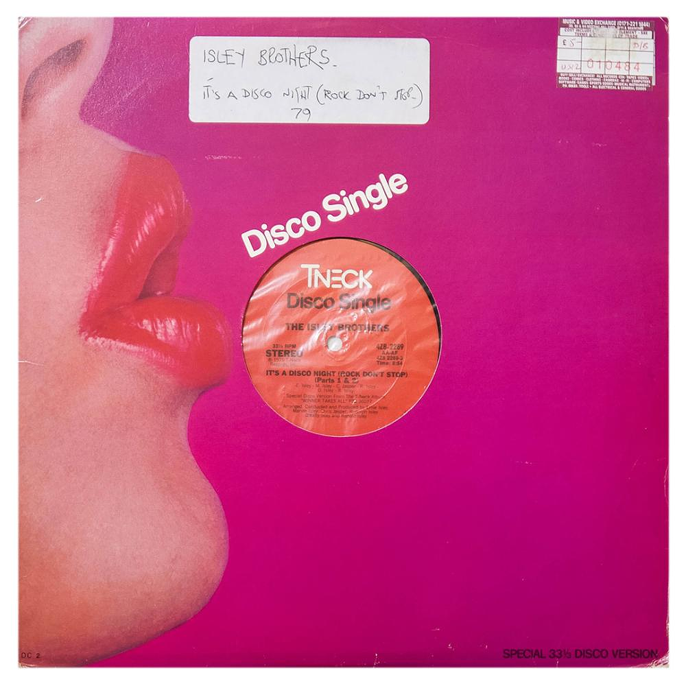 ISLEY BROTHERS - IT'S A DISCO NIGHT (ROCK DON'T STOP) | 12'' MAXI SINGLE USADO