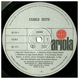 CAMILO SESTO - CAMILO SESTO | VINILO USADO