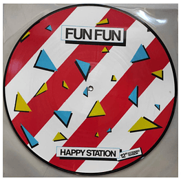 FUN FUN - HAPPY STATION/COLOR MY LOVE (PICTURE DISC) | 12'' MAXI SINGLE VINILO