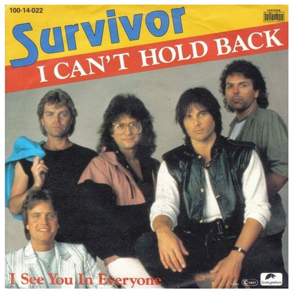 SURVIVOR - I CAN´T HOLD BACK | 7" SINGLE USADO