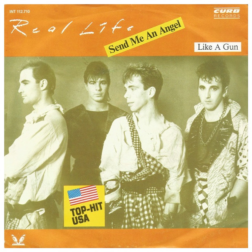 REAL LIFE - SEND ME AN ANGEL | 7" SINGLE USADO