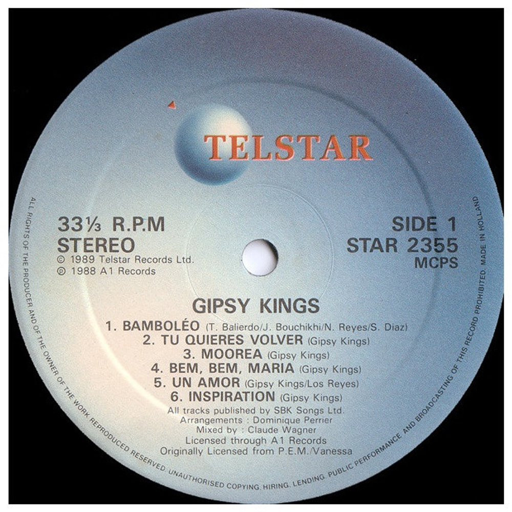 GIPSY KINGS - GIPSY KINGS | VINILO USADO