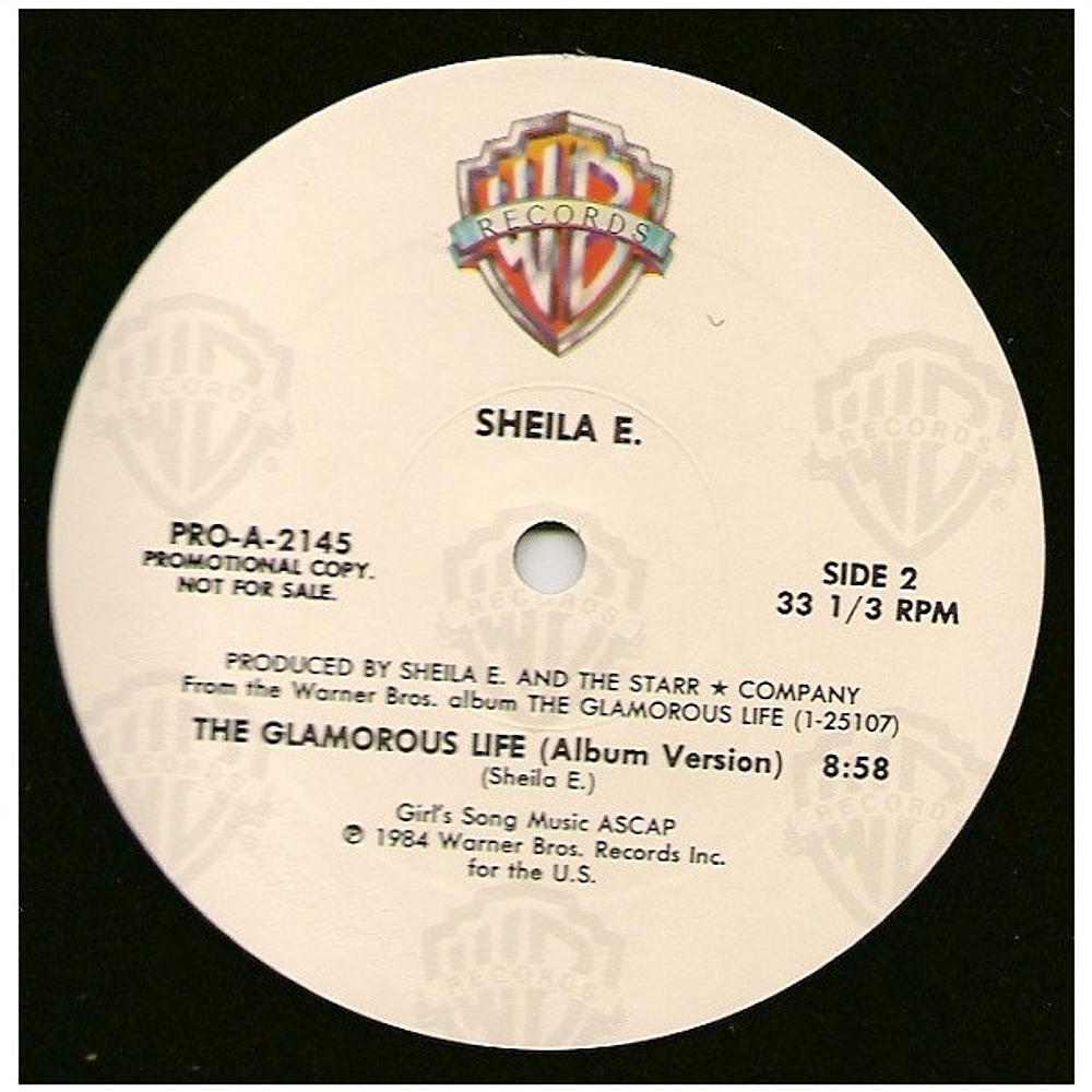 SHEILA E - THE GLAMOROUS LIFE | 12" MAXI SINGLE VINILO USADO