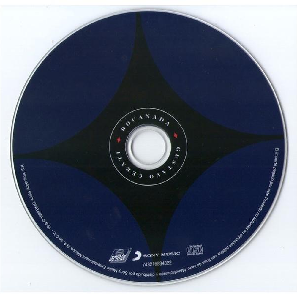 GUSTAVO CERATI  - BOCANADA    | CD