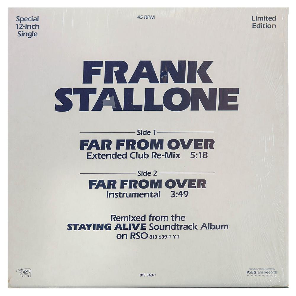 FRANK STALLONE - FAR FROM OVER | 12'' MAXI SINGLE USADO