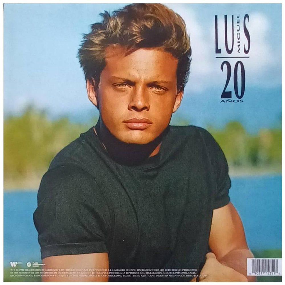 LUIS MIGUEL - 20 AÑOS | VINILO