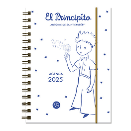 AGENDA EL PRINCIPITO 2025: BLANCA (TAPA RÚSTICA) - ANTOINE DE SAINT-EXUPÉRY | LIBRO