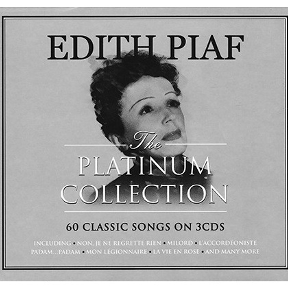 EDITH PIAF - PLATINUM COLLECTION(DIGIPACK)(3CD SET) | CD