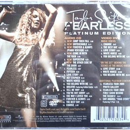 TAYLOR SWIFT - FEARLESS PLATINUM EDITION (CD+DVD) | CD