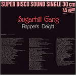 SUGAR HILL GANG - RAPPER´S DELIGHT | 12" MAXI SINGLE USADO