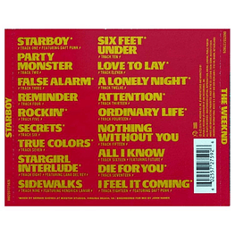 WEEKND  - STARBOY | CD