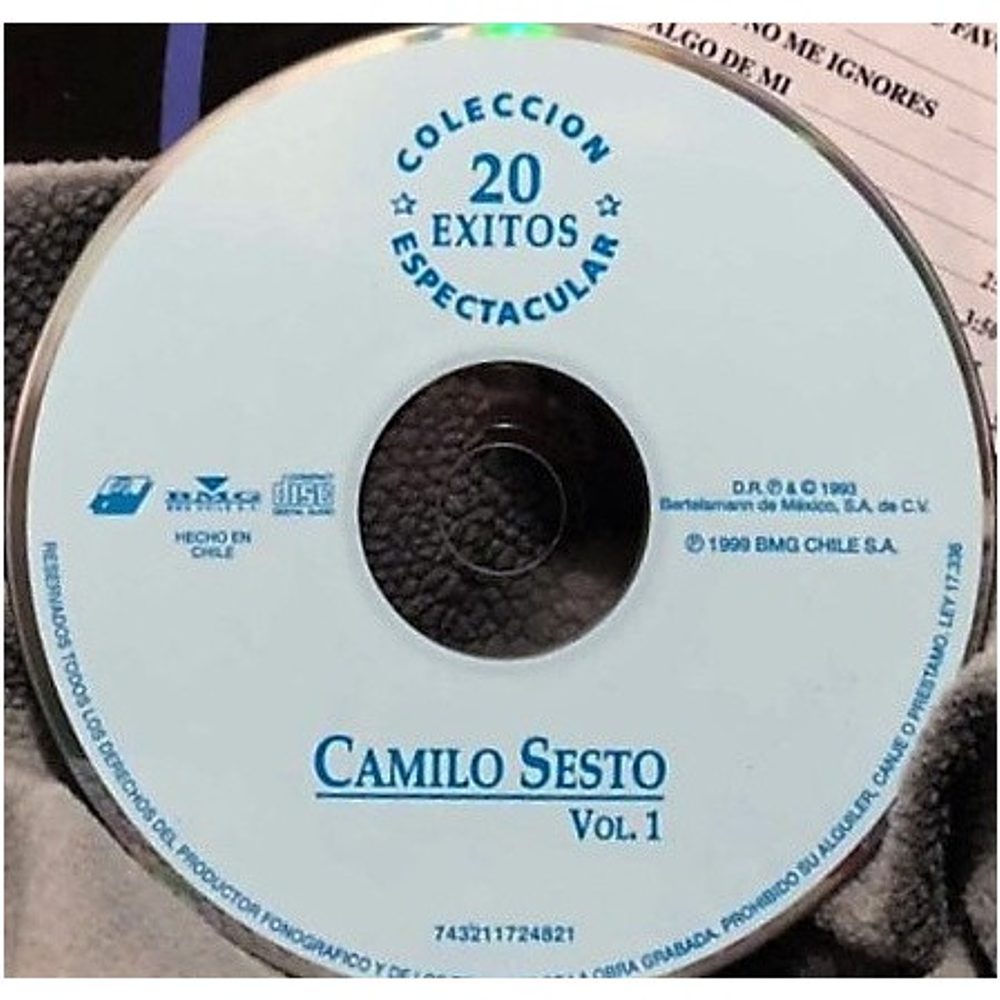 CAMILO SESTO - COLECCION 20 EXITOS VOL.1 | CD