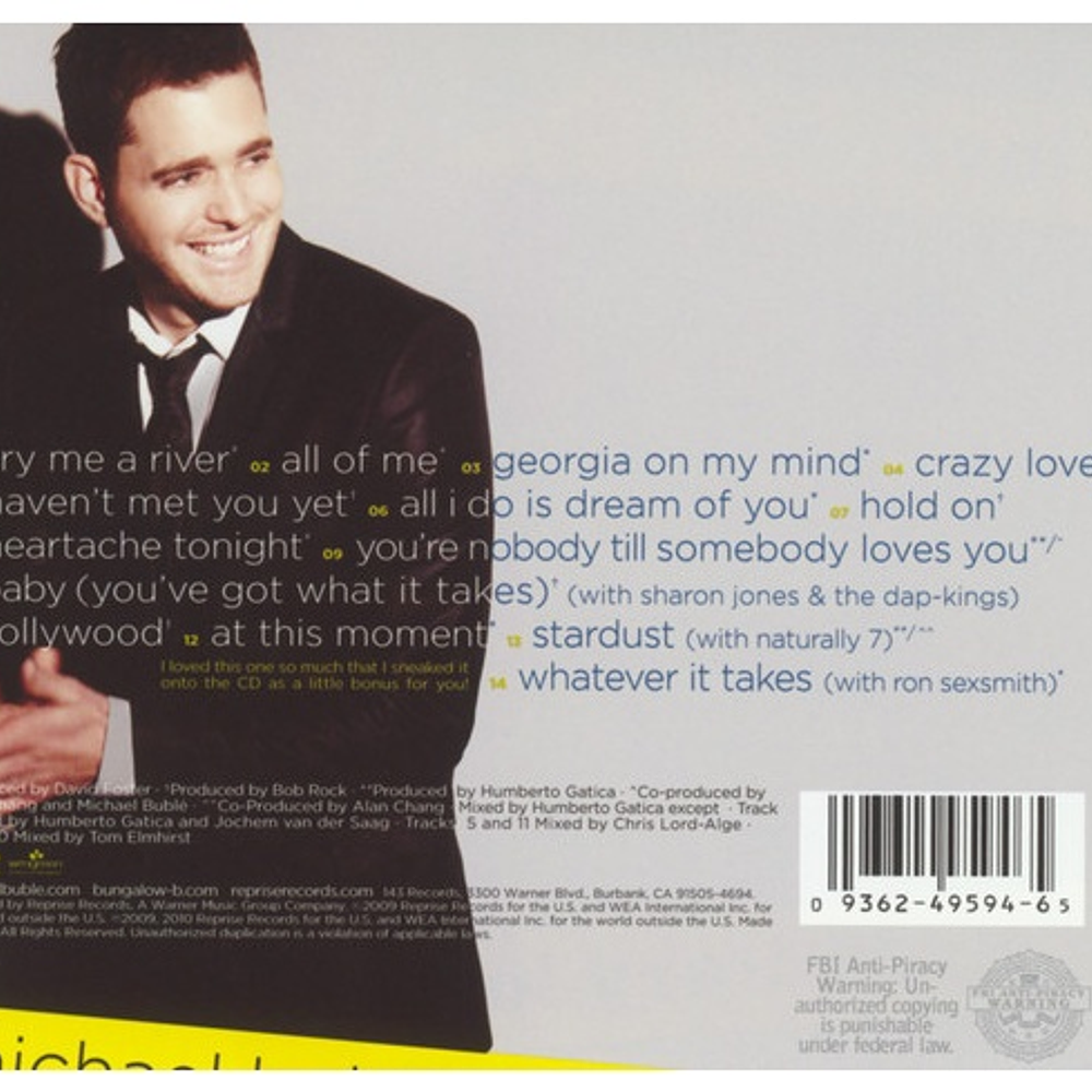 MICHAEL BUBLE - CRAZY LOVE  | CD