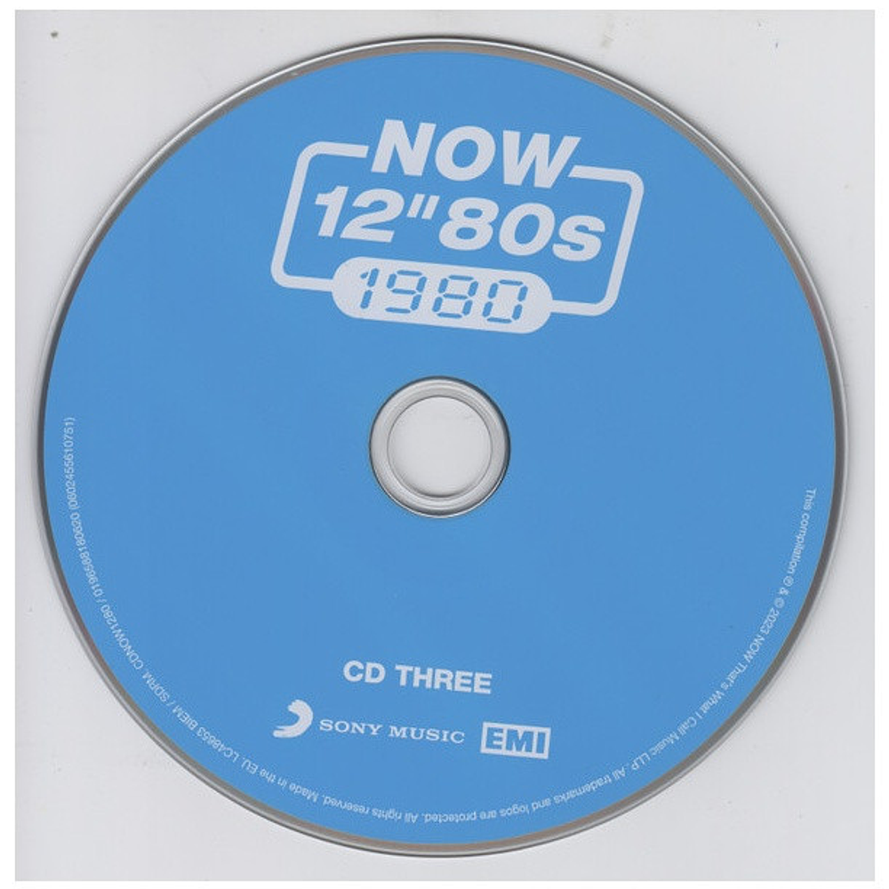 NOW 12" 80'S 1980 - VARIOUS (4CD BOXSET) | CD