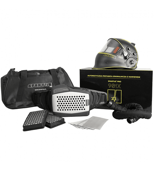 CAPACETE SOLDADURA VENTILADO SPARTUS PRO 901X