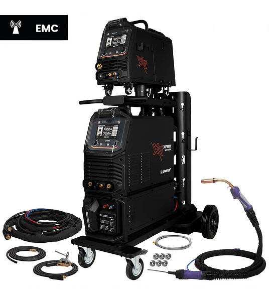 MÁQUINA DE SOLDADURA SPARTUS XPRO MIG 500 DUAL PULSE