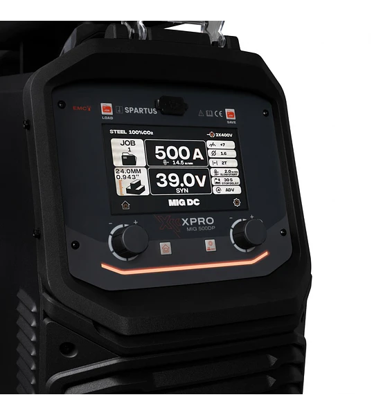 MÁQUINA DE SOLDADURA SPARTUS XPRO MIG 500 DUAL PULSE