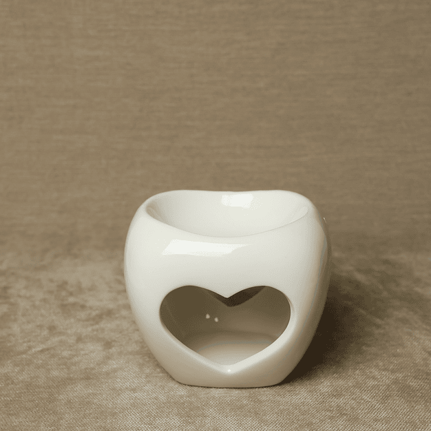 Queimador de cera coração  3