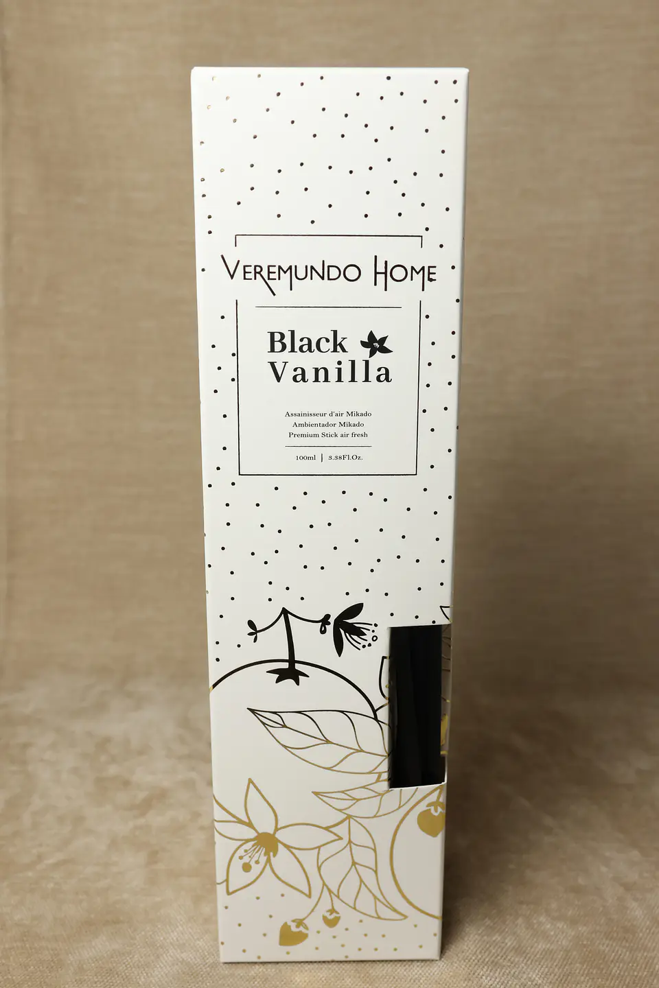 Difusor em sticks Paris Black Vanilla (100ml) 2