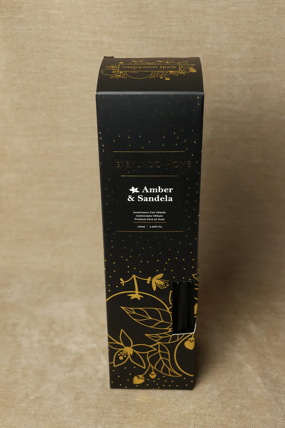 Difusor em sticks Paris Amber & Sandela (100ml) 2