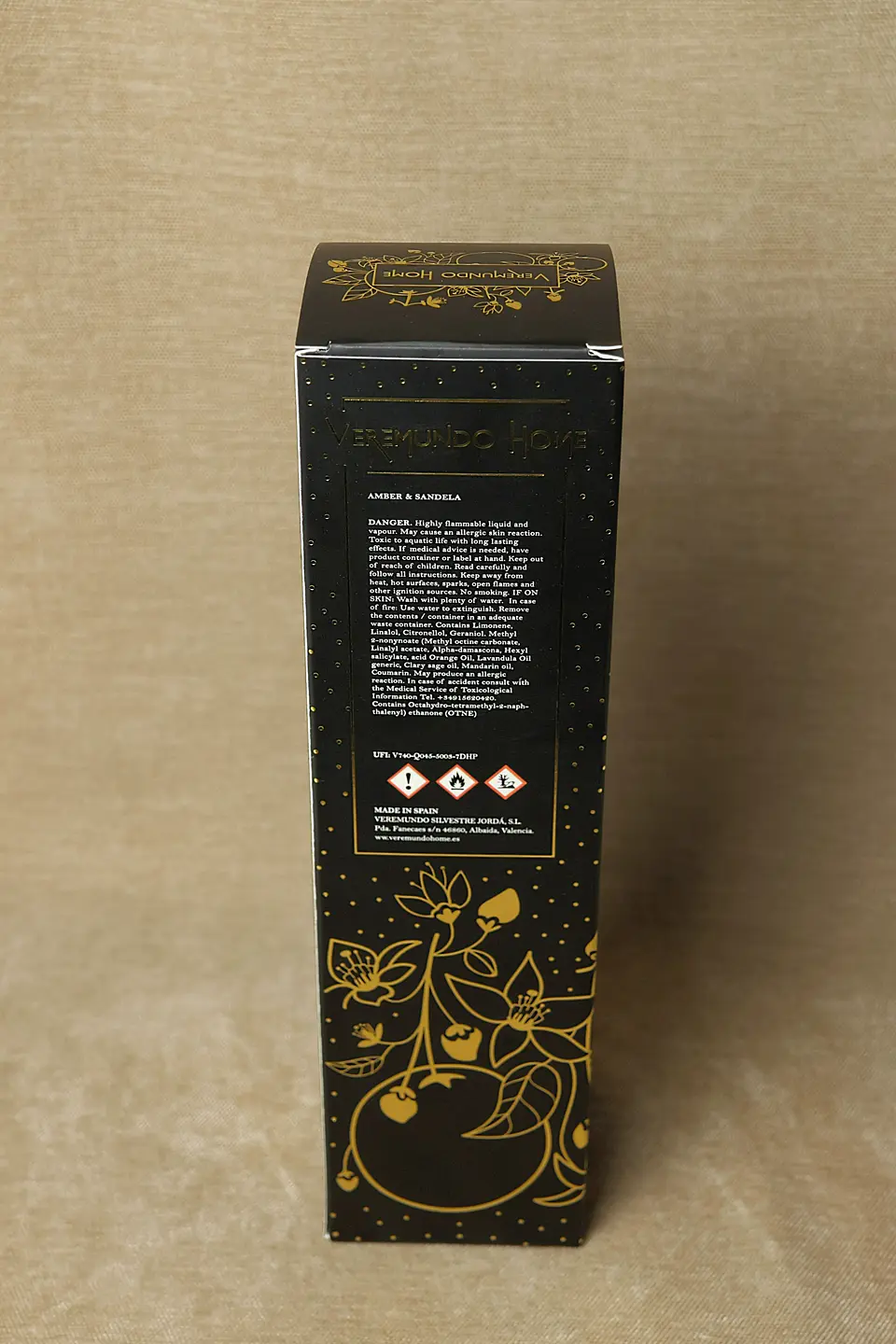 Difusor em sticks Paris Amber & Sandela (100ml) 3