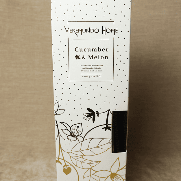 Difusor em sticks Paris Cucumber & Melon (200ml) 2