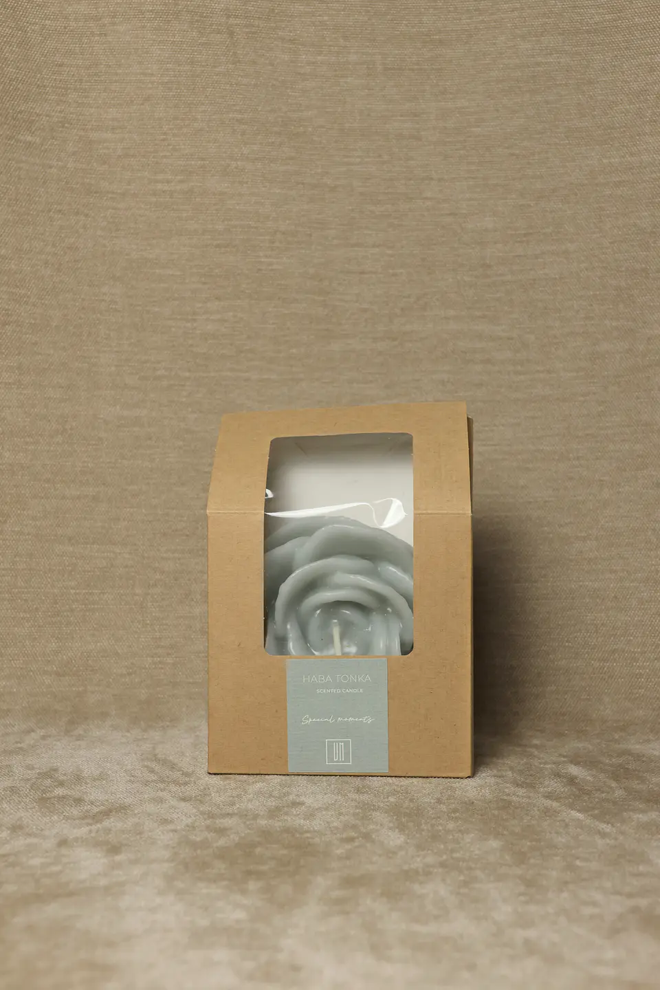 Vela flor Haba Tonka  3