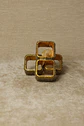 Conjunto de 4 argolas para guardanapos - Thumbnail 3