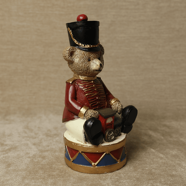 Urso de Natal com comboio 2