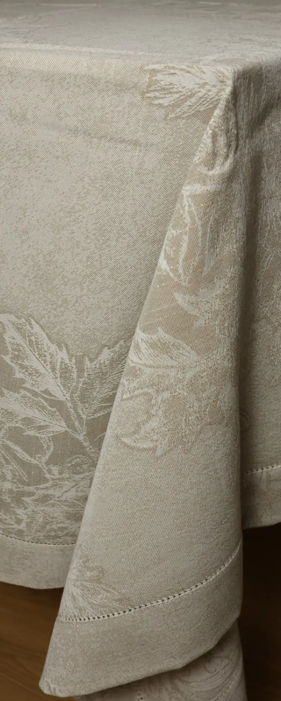 Toalha de Mesa Milano Bege e Dourado (170 × 270 cm) 3