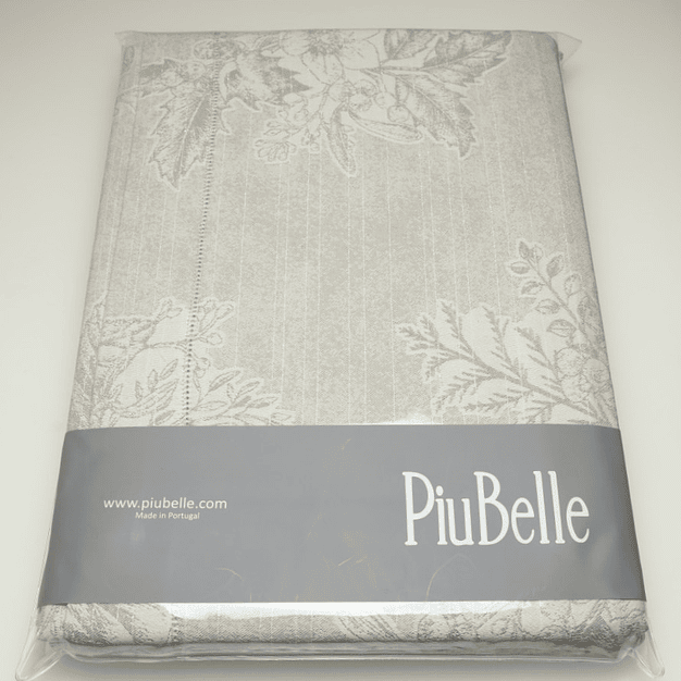 Toalha de mesa Milano Cinza/Prateado (170 x 270cm) 3