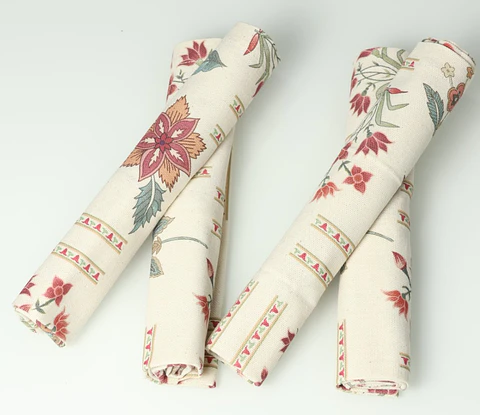 Conjunto de 4 individuais Nataly Multi (35x50cm)
