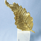 Figura Decorativa Folha Dourada - Thumbnail 1
