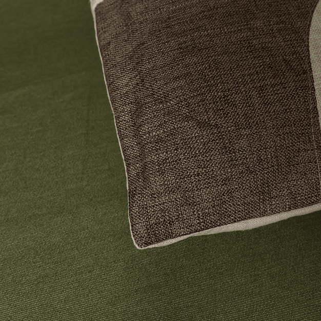 Conjunto de 2 Almofadas Patchwork em tons terrosos (45×45) 4