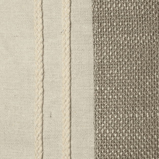 Conjunto de 2 Almofadas em Algodão e Juta (45×45) 3