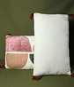 Conjunto de 2 Almofadas Patchwork Multicolor (50×30) - Thumbnail 2
