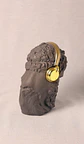 Figura Decorativa Headphones (preto mate e dourado) - Thumbnail 3
